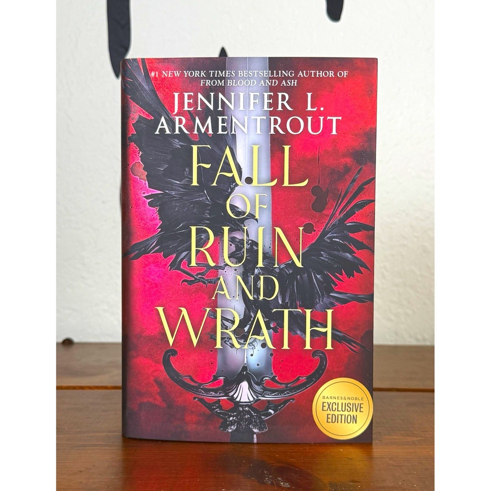 Fall of Ruin and Wrath Hardcover - Jennifer L. Armentrout B&N Exclusive Ed
